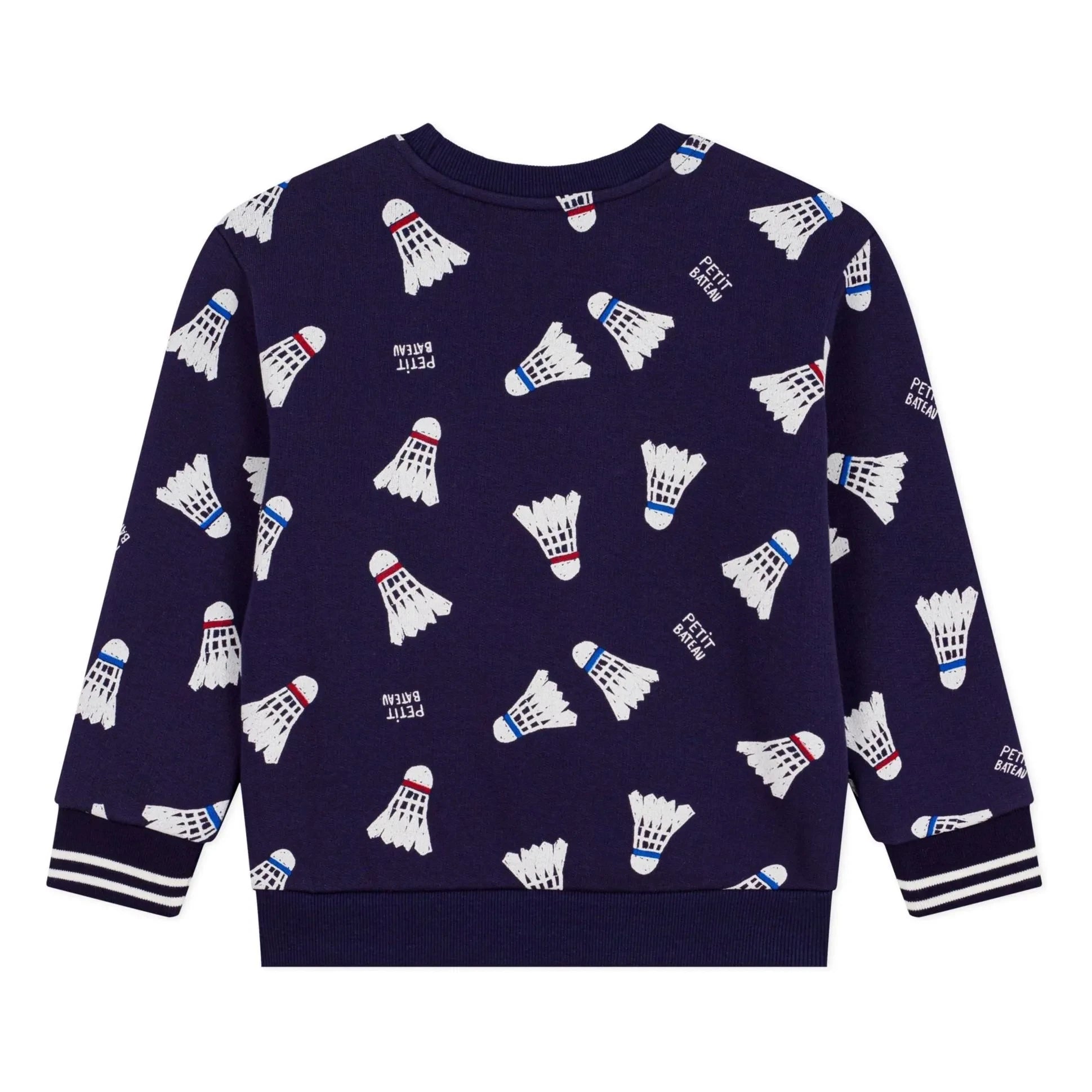 Petit Bateau - Badminton polar sweatshirt | Gece mavisi