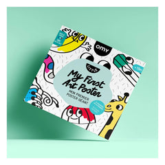 Omy - Dev boyama posteri İlk Sanat Posterim