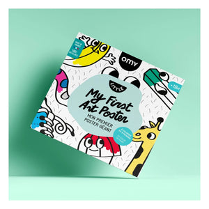 Omy - Dev boyama posteri İlk Sanat Posterim
