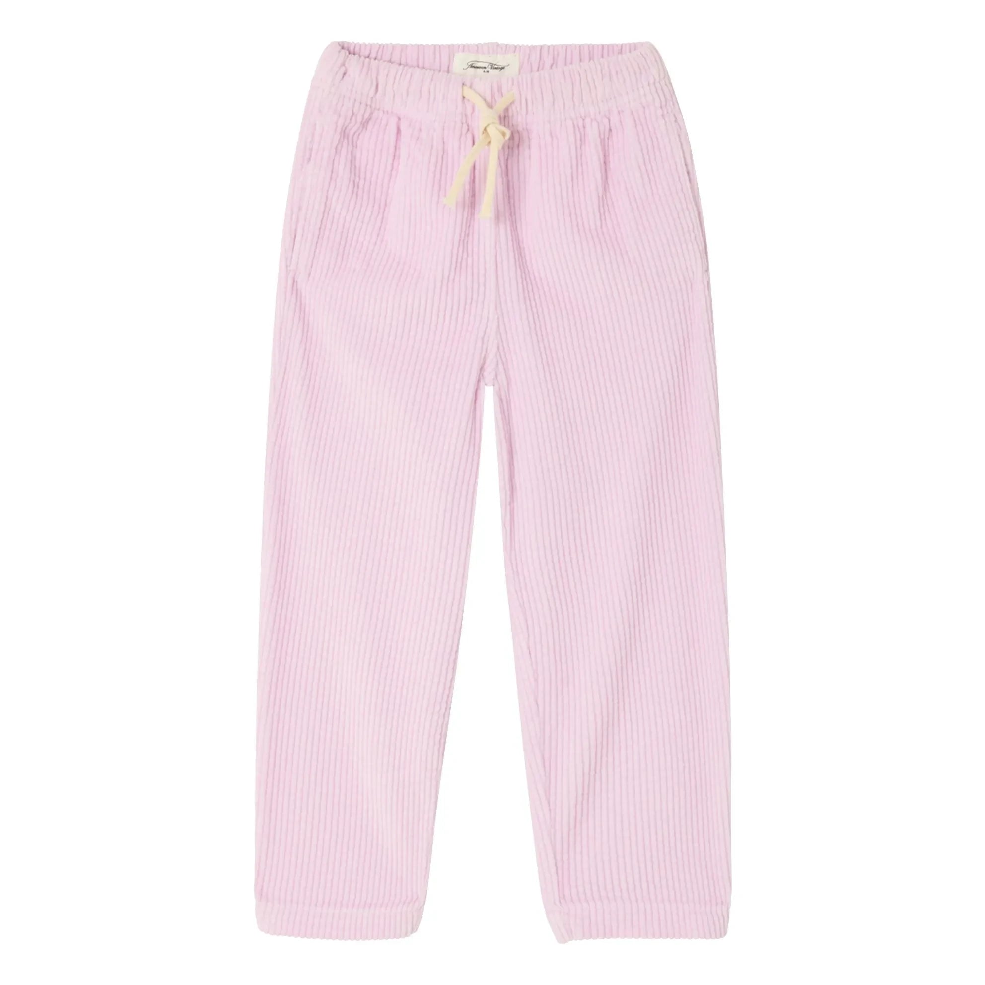 American Vintage - Kadife Pantolon | Soluk Pembe