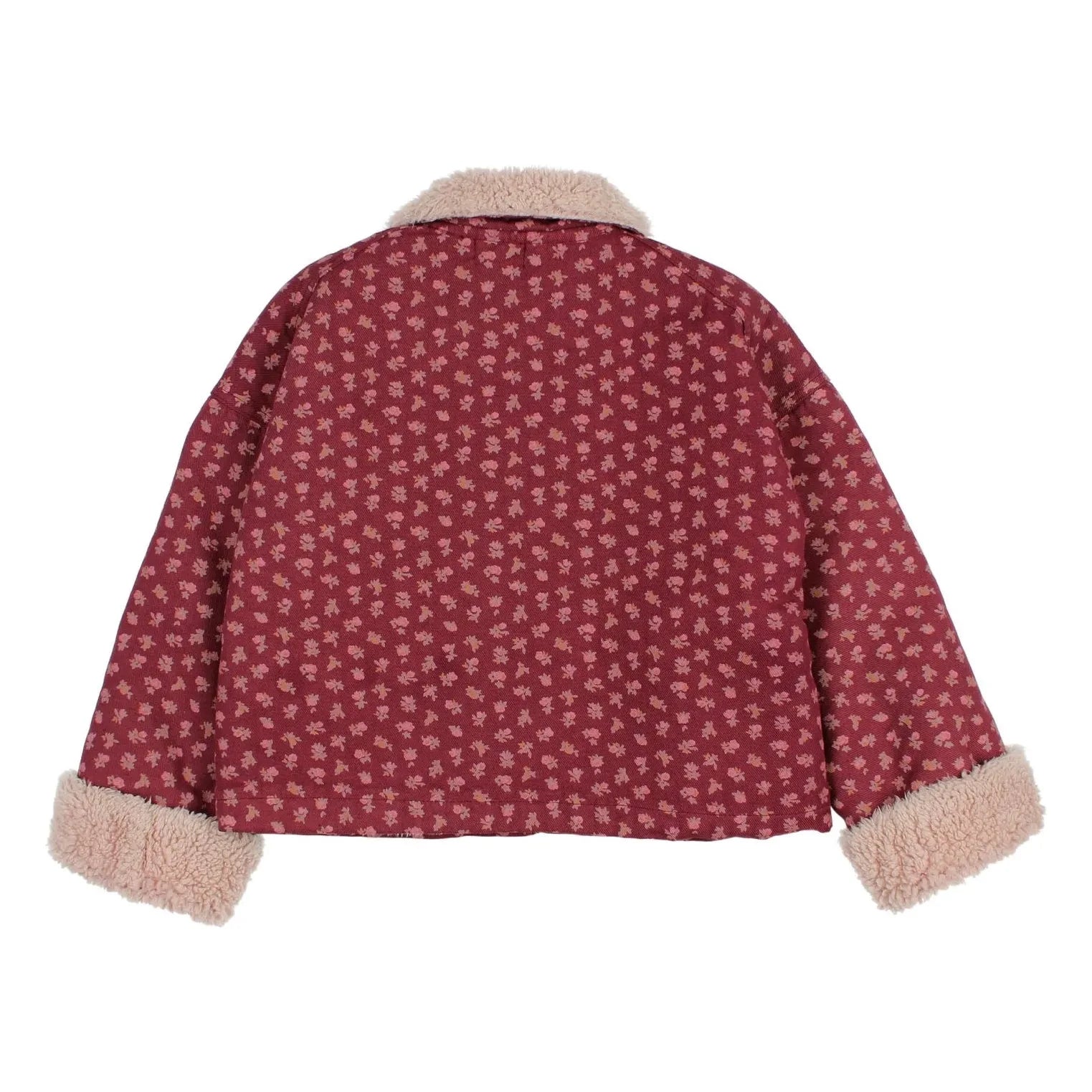 Búho - Cottage Fleuri Ceket | Bordo