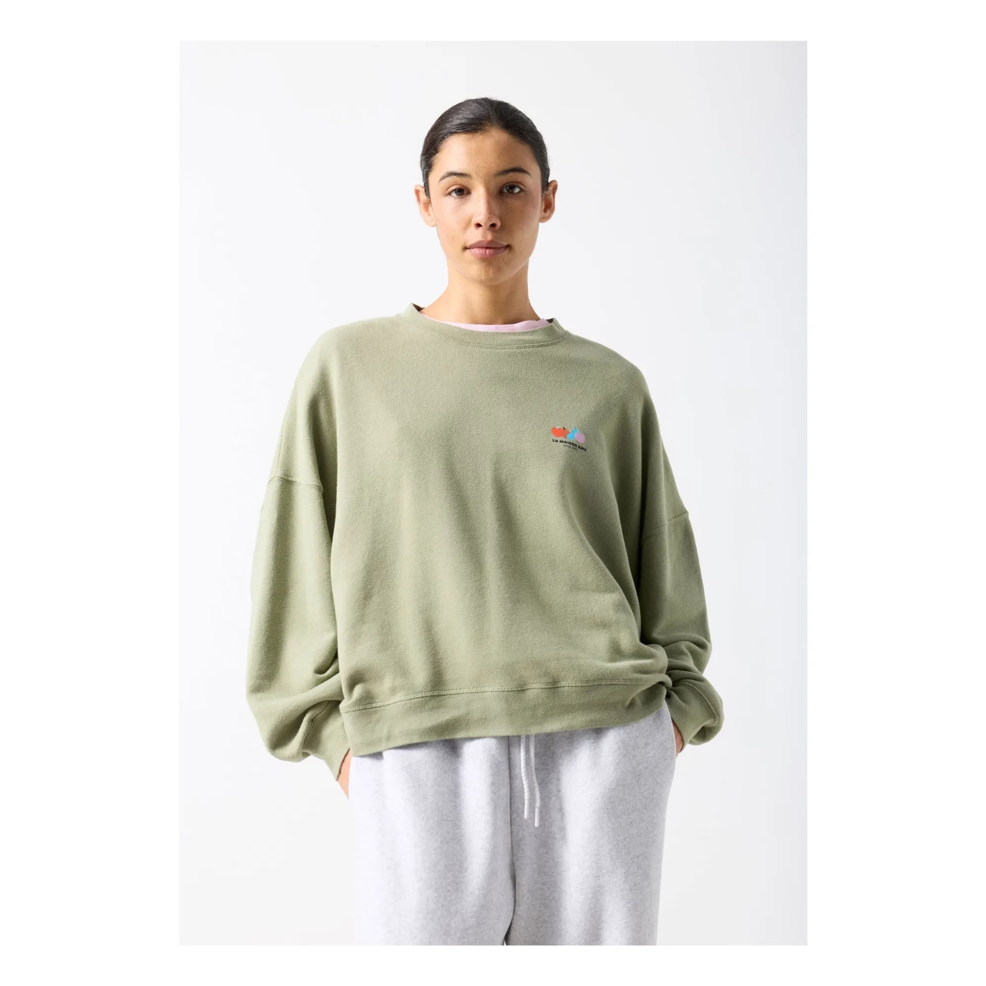 American Vintage - Atubay Pamuk Sweatshirt | Haki