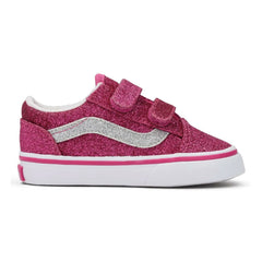 Vans - Old Skool Glitter Scratch Sneakers | Şeker pembesi
