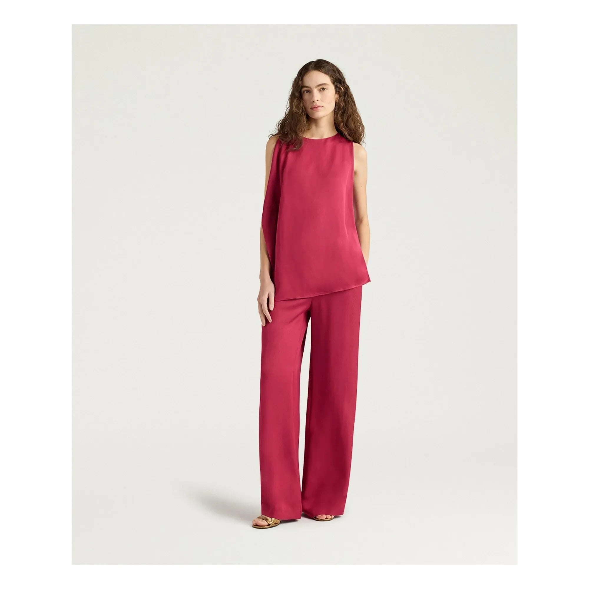 Momoni - Marajo pantolon | Framboise