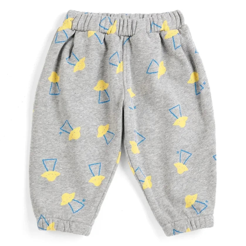 Bobo Choses - Jogger saucers Organik Pamuklu Bebek | Kırçıl gri