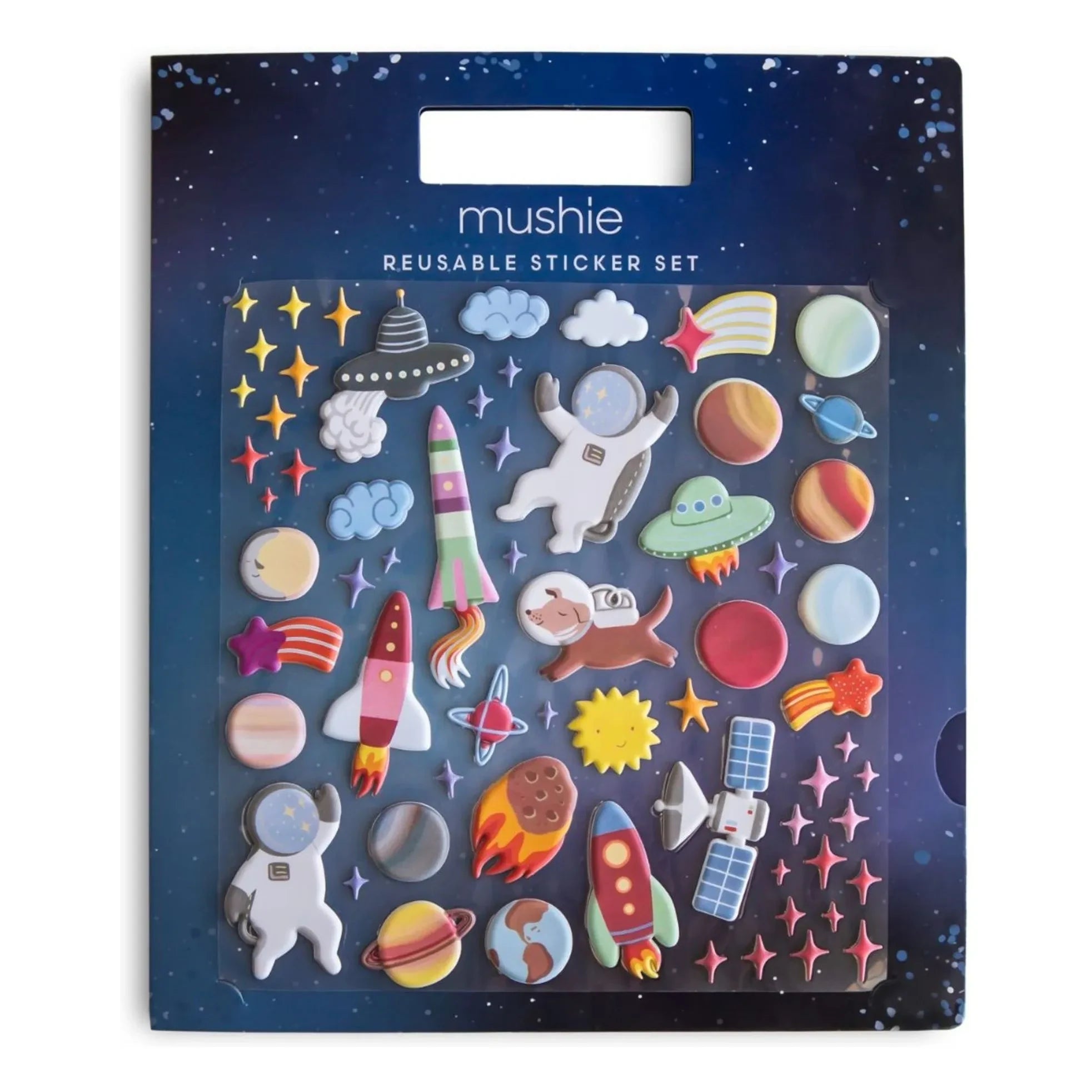 Mushie - Yeniden konumlandırılabilir çıkartmalar kitabı Espace