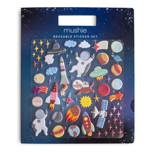 Mushie - Yeniden konumlandırılabilir çıkartmalar kitabı Espace