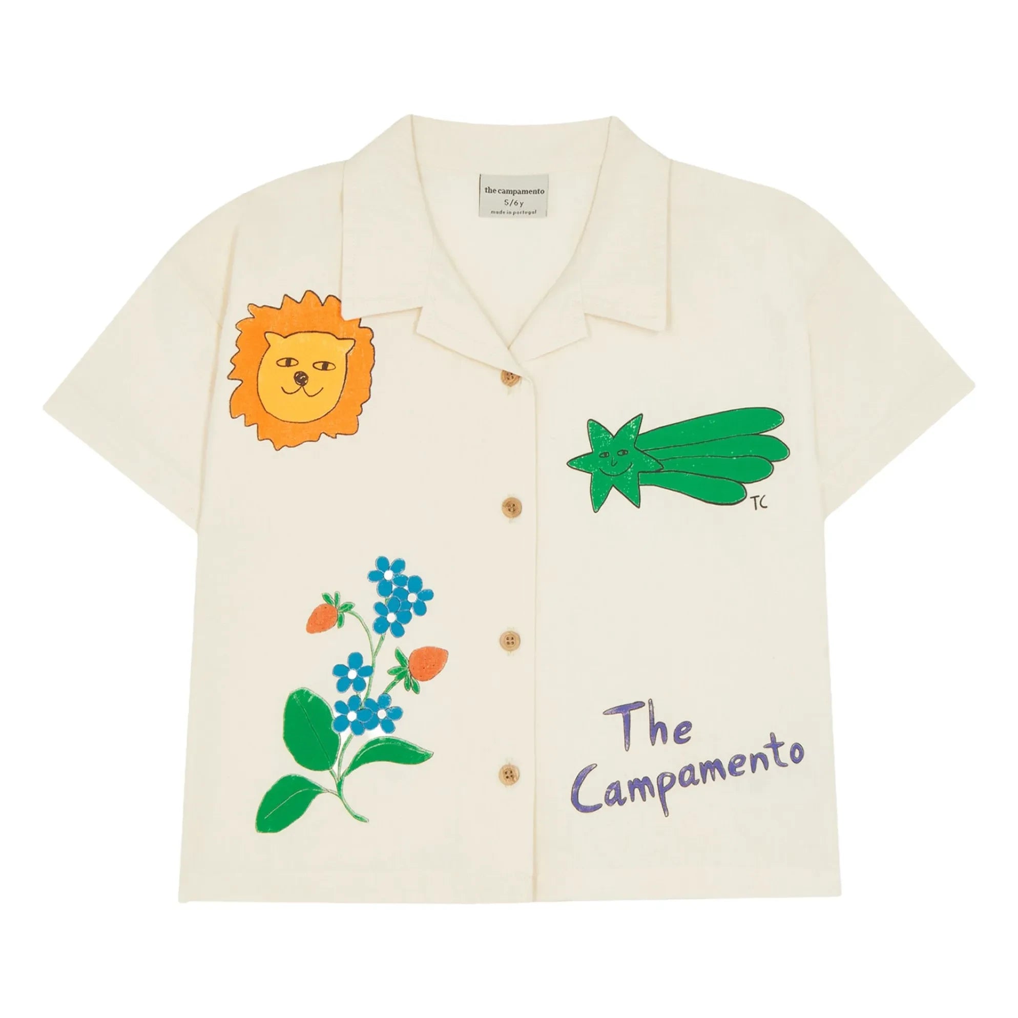 The Campamento - The Campamento gömlek | Ecru