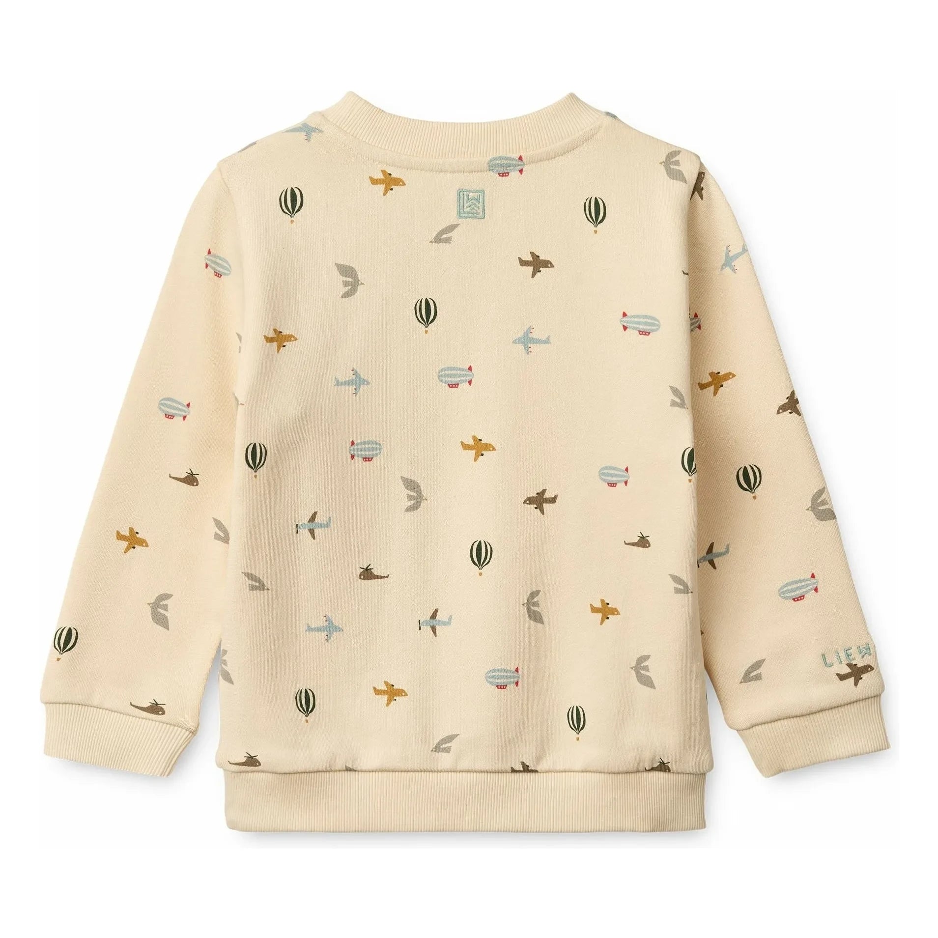 Liewood - Thora Aviator organik pamuklu sweatshirt | Ekru