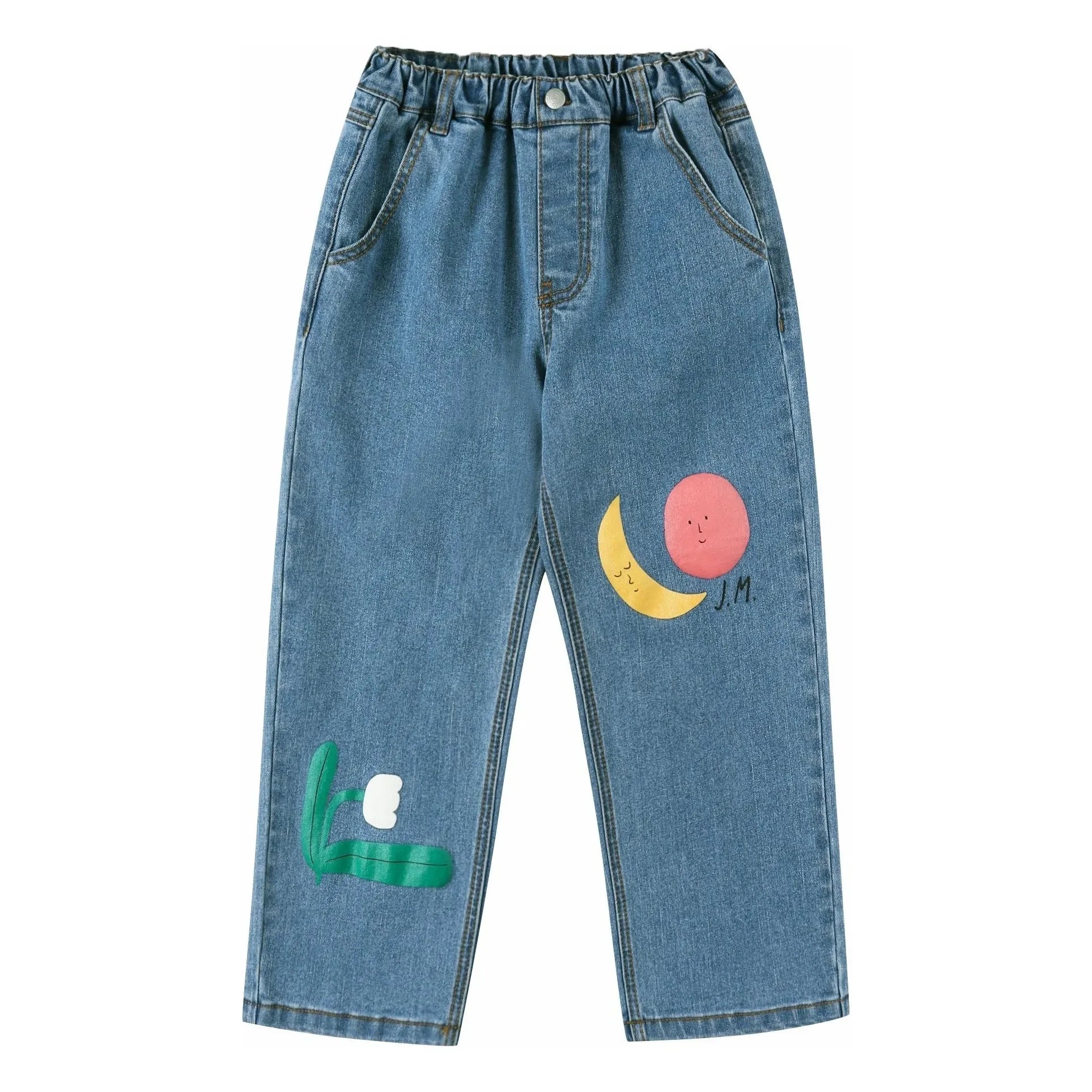 Jelly Mallow - Nature Denim Pantolon | Mavi