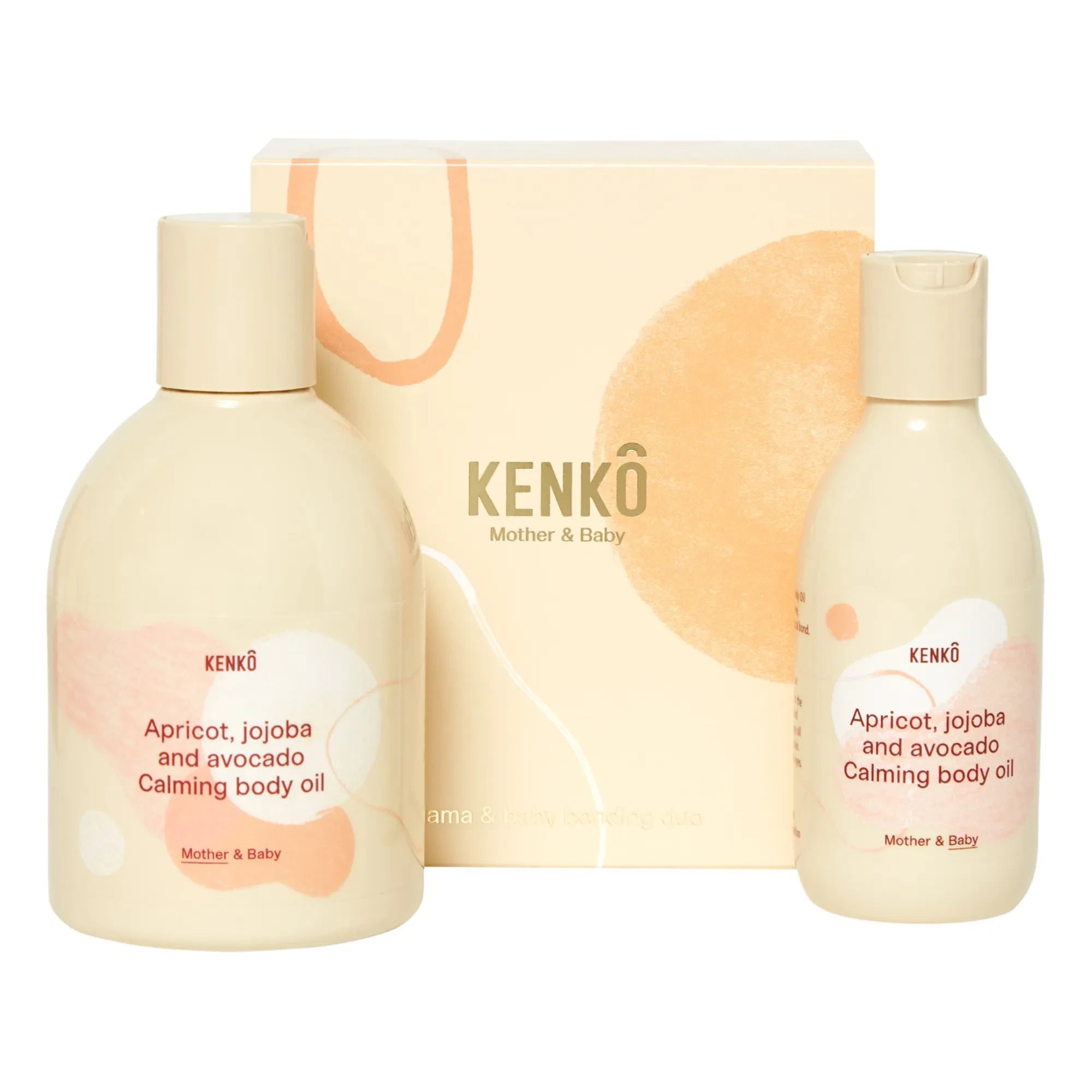 Kenkô - Anne ve Bebek için Bakım Yağları Bonding Duo Seti