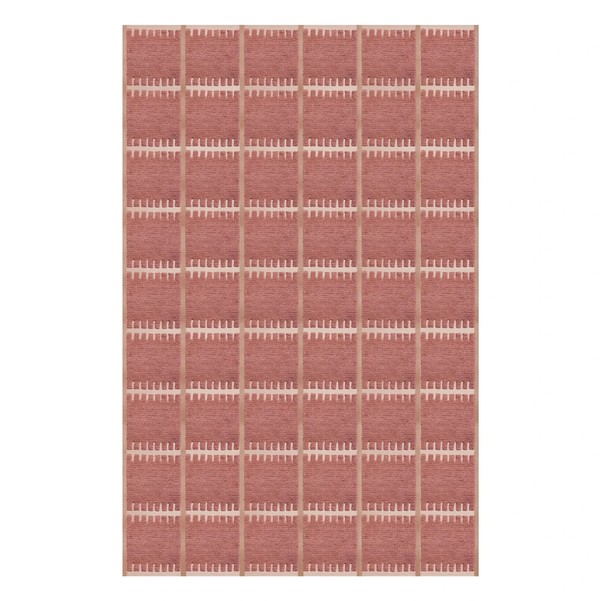 Layered - Yün halı Lilly | Pembe