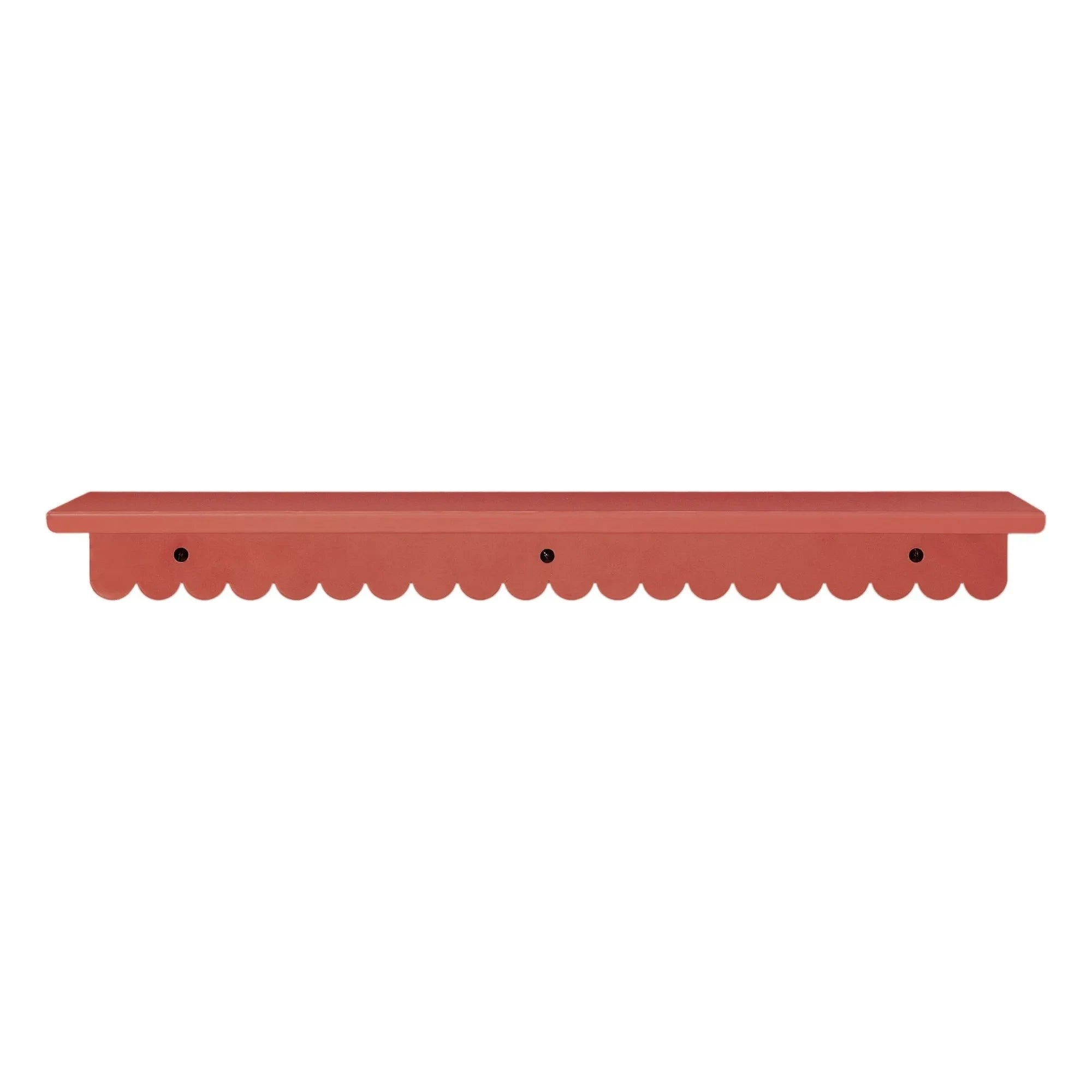 Nobodinoz - Vibes duvar rafı 50x16 cm | Terracotta
