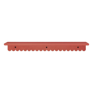 Nobodinoz - Vibes duvar rafı 50x16 cm | Terracotta