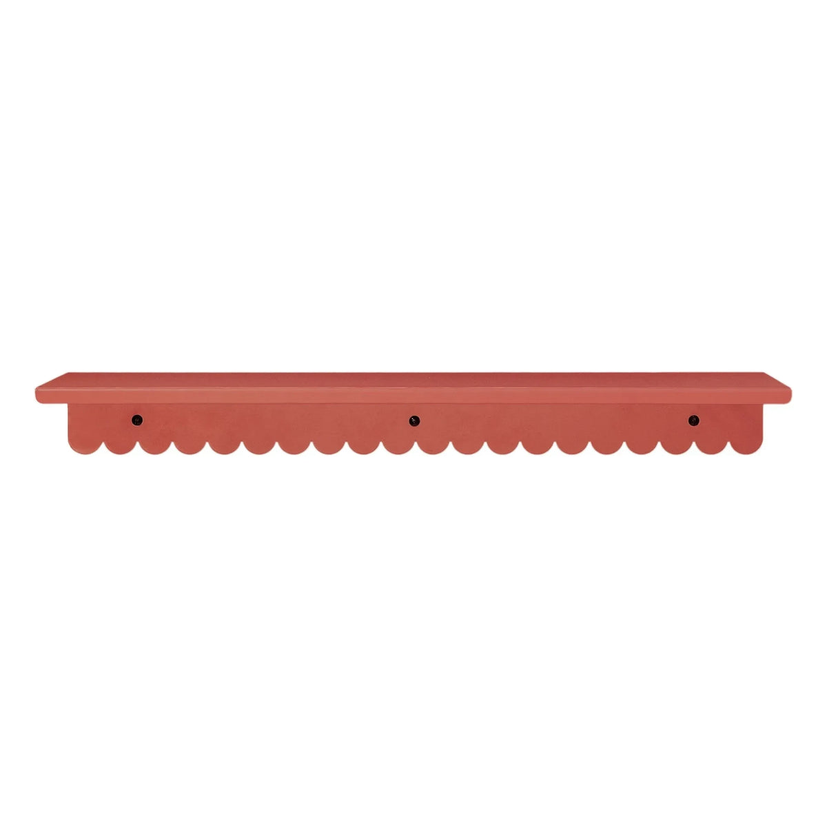 Nobodinoz - Vibes duvar rafı 50x16 cm | Terracotta