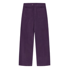 Dr Bloom - Destiny Kadife Pantolon | Aubergine