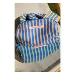 Jera Mini - Çizgili Terry Scratch Saç Bandı | Soluk sarı