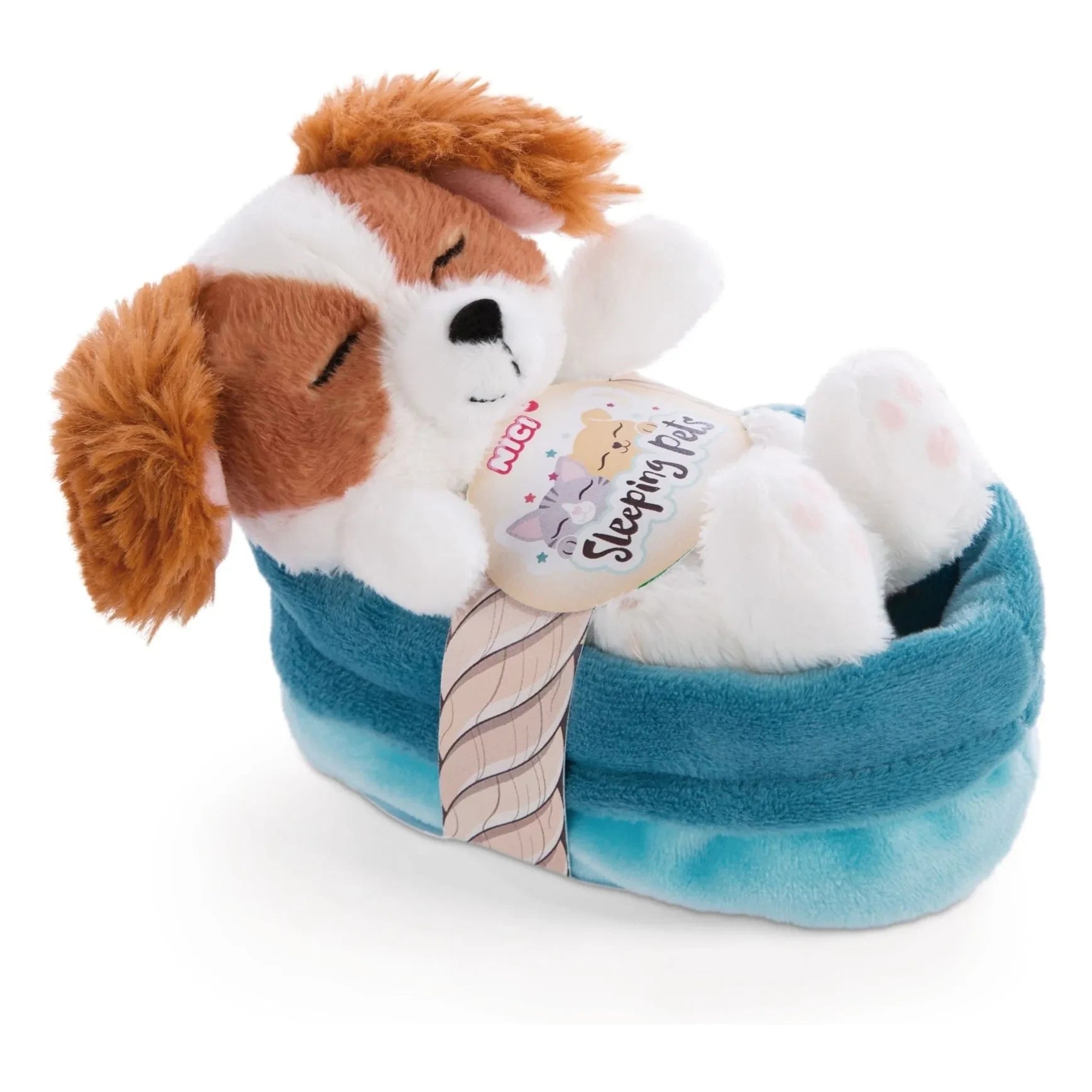 Nici - Uyuyan Evcil Hayvanlar | Beyaz Cocker Spaniel Peluş