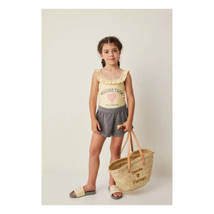 Tocoto Vintage - Renkli plaj sandaletleri | Sarı