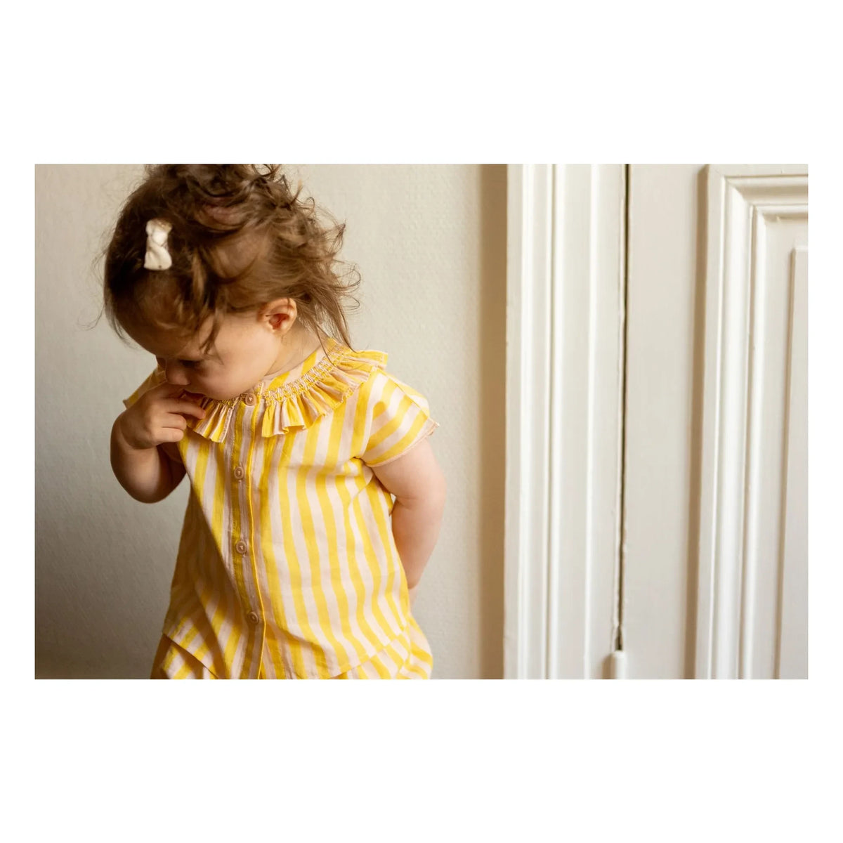 Louis Louise - Bloomer London Çizgili | Sarı