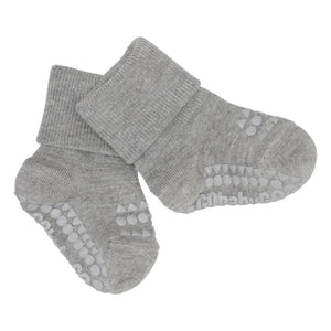 GOBABYGO - Combo Box 4 Kaydırmaz Bambu Çorap | Mavi