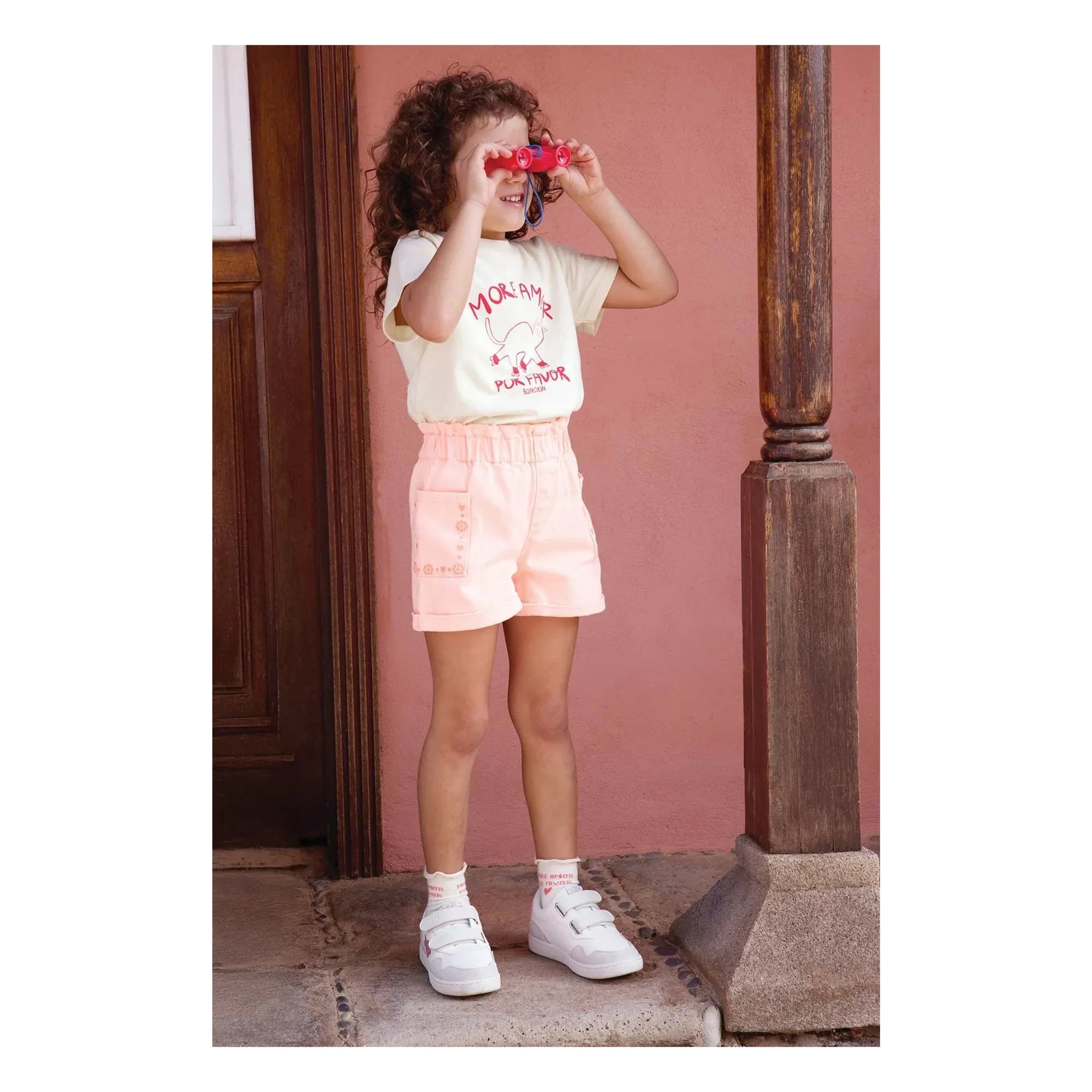 Bonton - Kix Easy Çizilme Sneakerları | Pembe