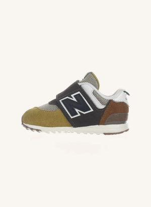 New Balance - حذاء سكراش إجمالي افتتاح 574 | بني