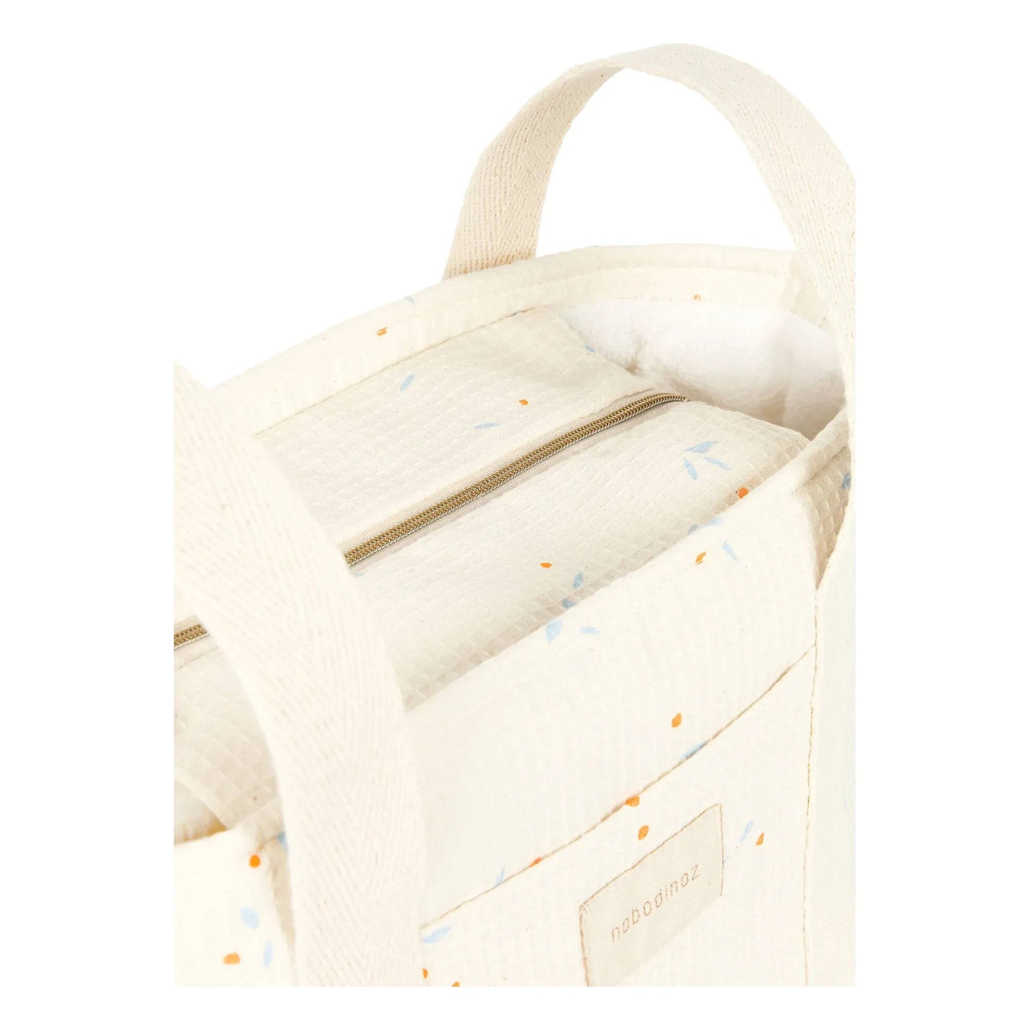 Nobodinoz - Bebek arabası düzenleyici Opera Orange Cherries | Bej