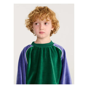 Bobo Choses - Renk Bloklu Terry Sweat | Yeşil
