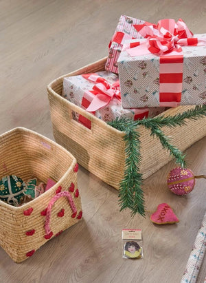 Rice - سلة تخزين من الرافيا