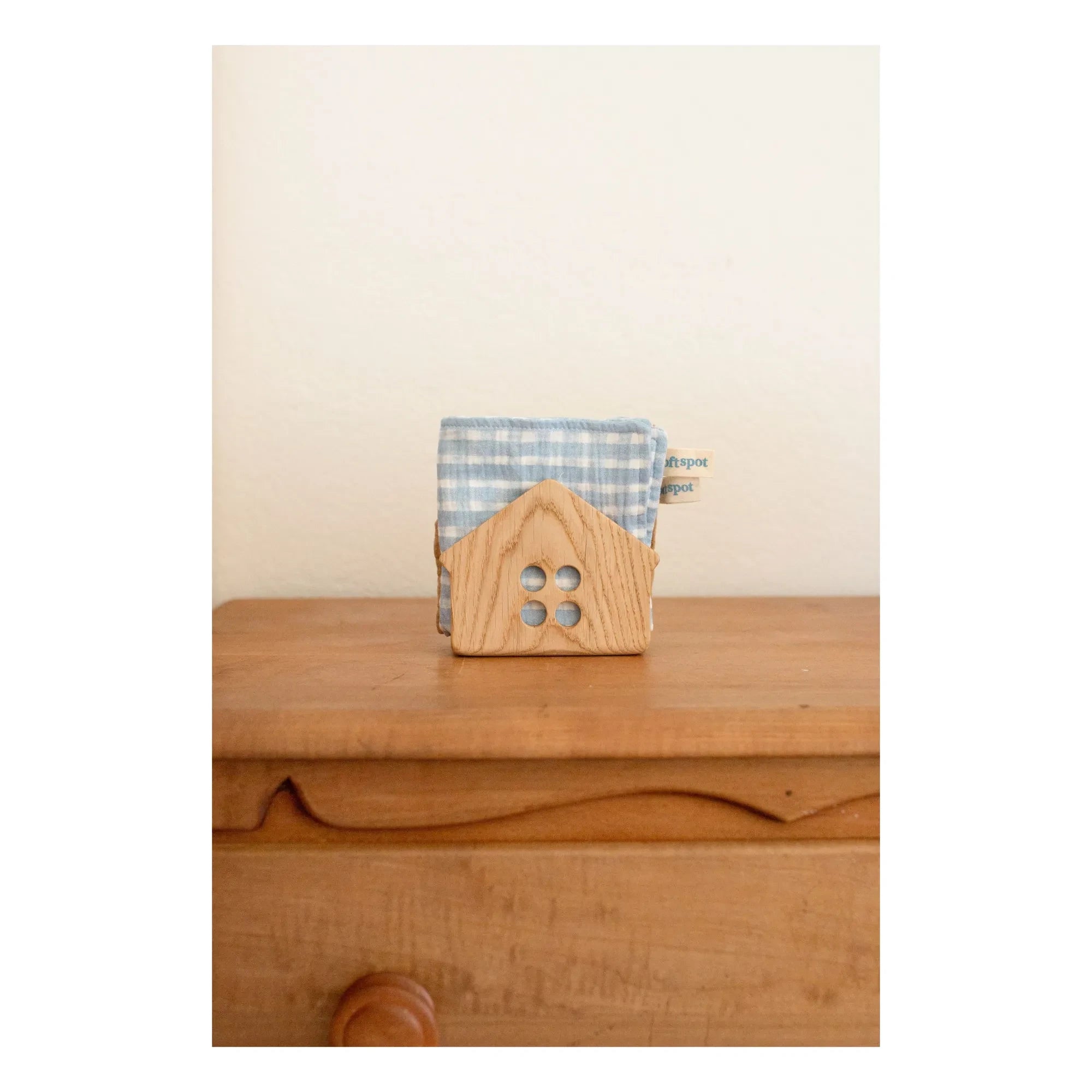 Soft Spot - Organik pamuk Cottage havlular - 3'lü Set | Mavi