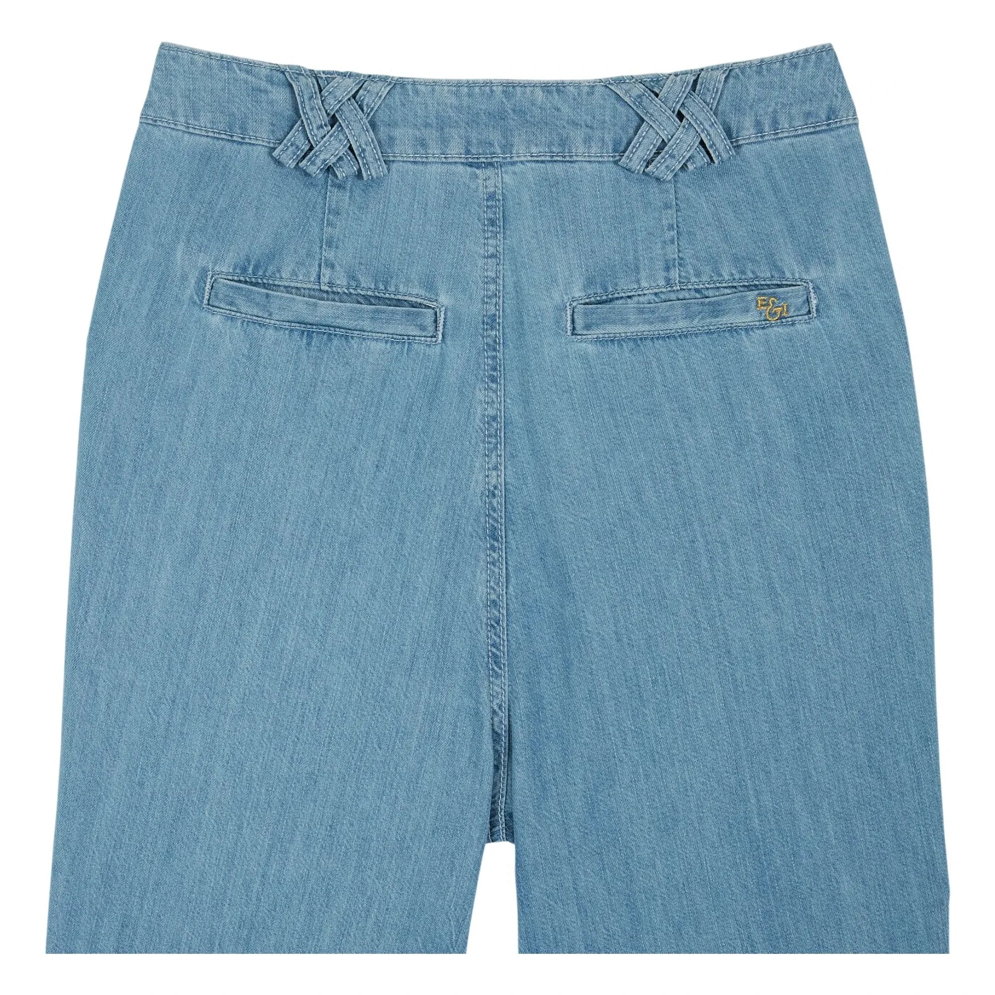 Emile et Ida - Denim Havuç Pantolon | Mavi