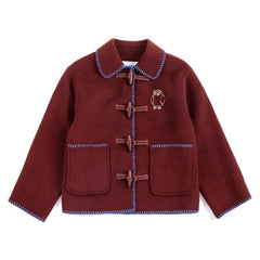 Bobo Choses - Yün Baykuş Kaban | Bordo