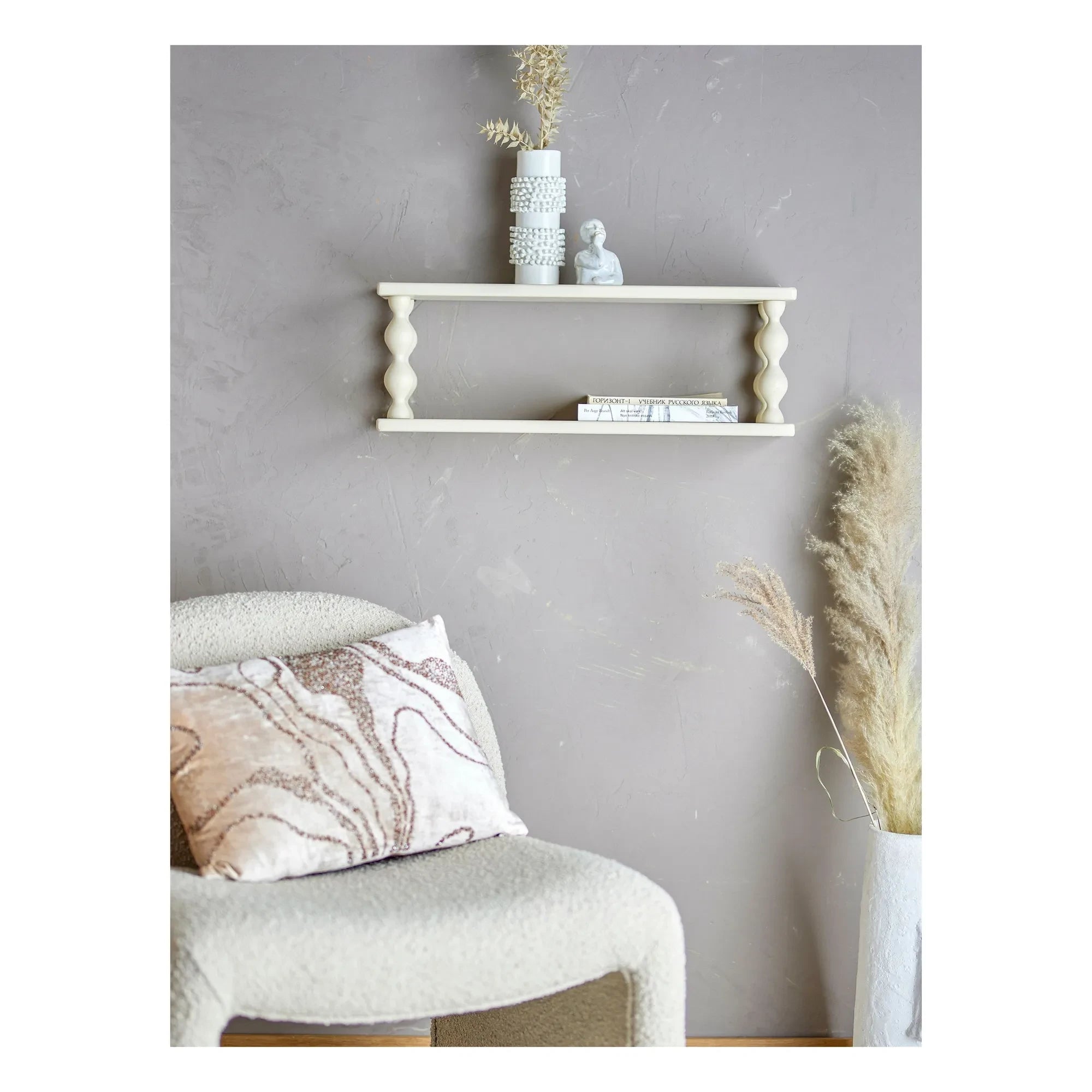 Bloomingville - Salino raf | Kirli beyaz