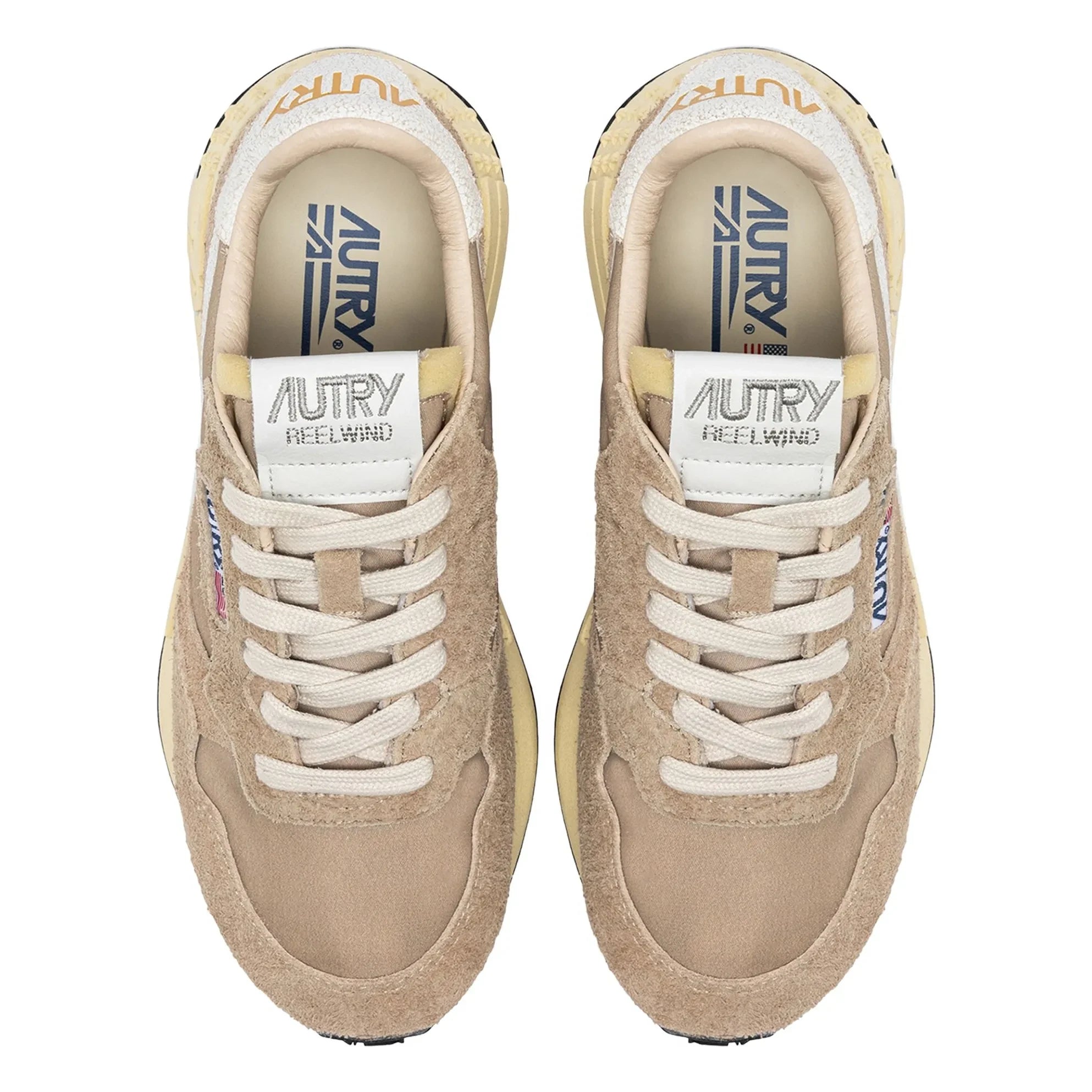Autry - Reelwind Low Naylon Sneakers | Koyu Bej