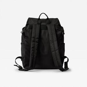 Finnson Elise Eco Changing Backpack & Changing Mat - Black-Changing Bags-Black- | Natural Baby Shower