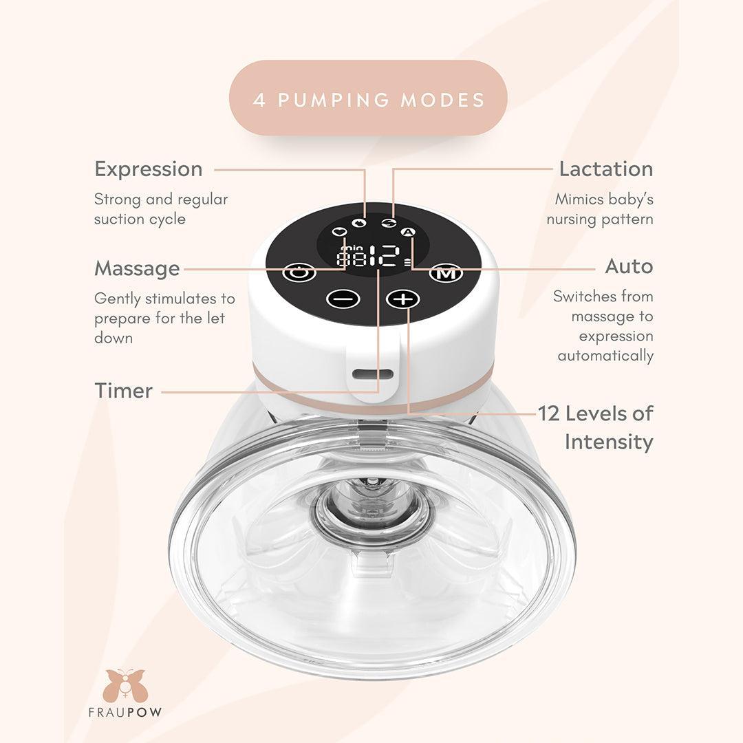 Fraupow Pump & Go Bundle-Breast Pumps- | Natural Baby Shower