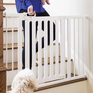 Fred Pressure Gate Extension Kit - Pure White - 2 Pack-Stair Gates-Pure White- | Natural Baby Shower
