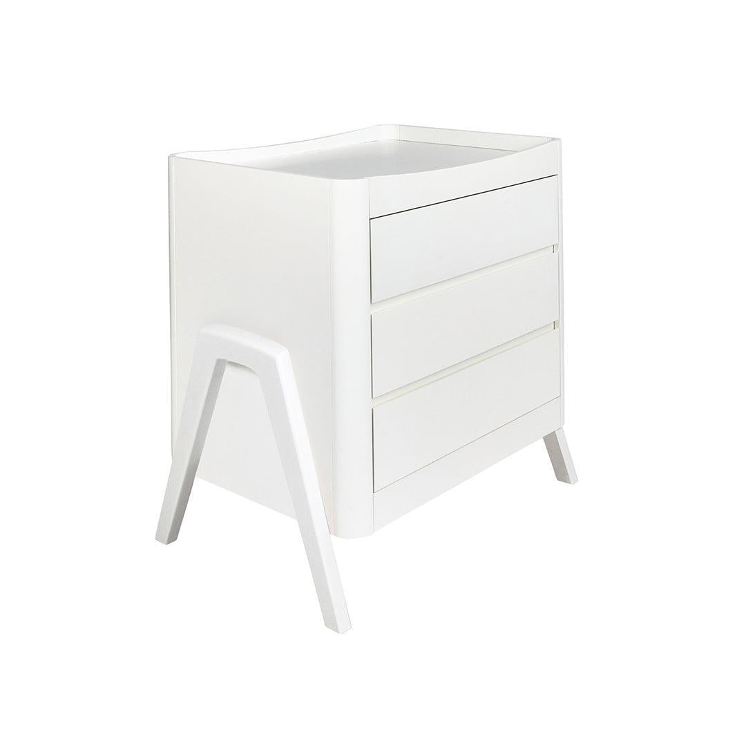 Gaia Baby Hera 'Studio Edit" Two Piece Set (Cot & Dresser) - White-Nursery Sets-White-Without Mattress | Natural Baby Shower