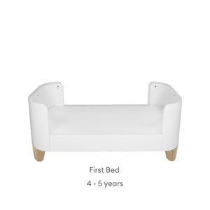 gaia-baby-serena-cot-bed-white-natural-flat-6 | Natural Baby Shower