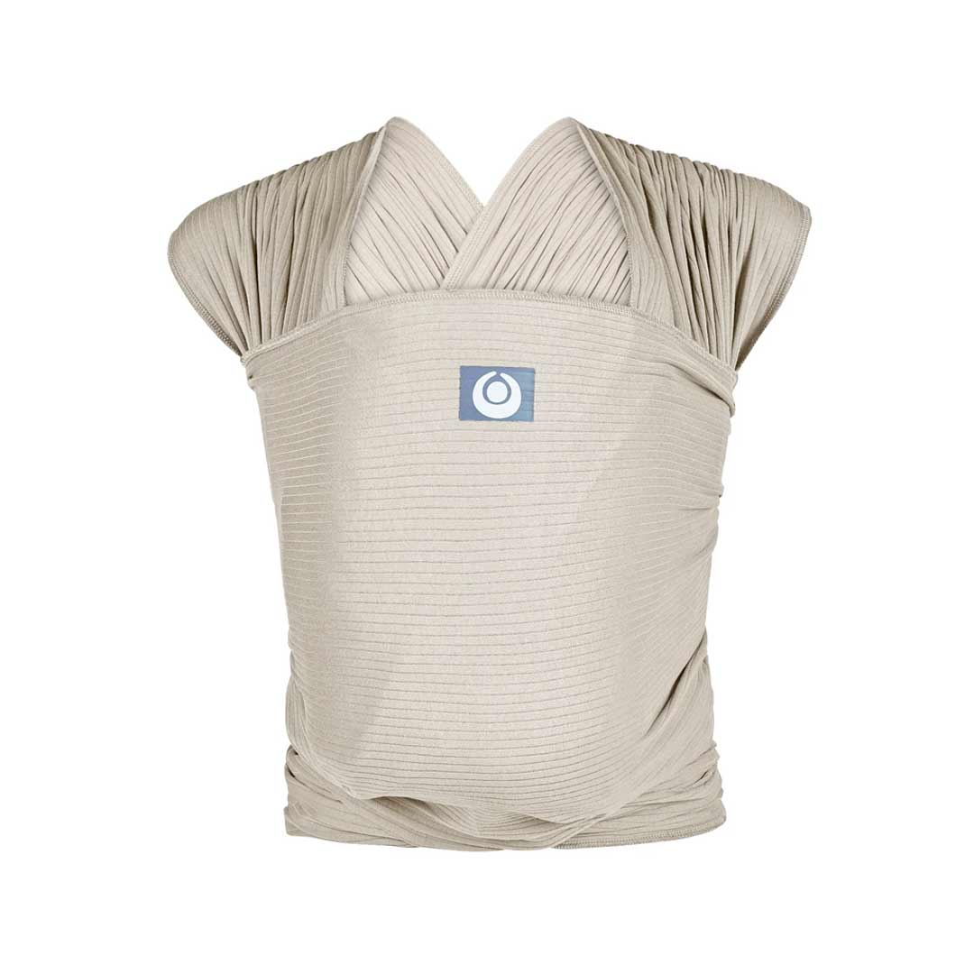 Gaia Stretchy Baby Wrap Carrier - Organic Cotton - Ecru-Baby Carriers- | Natural Baby Shower