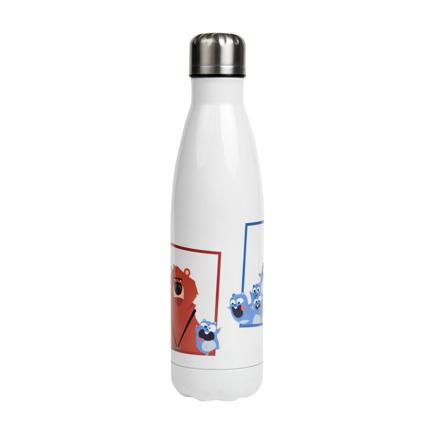 Grizzy ve Lemmingler - 500ML Çelik Su Matarası