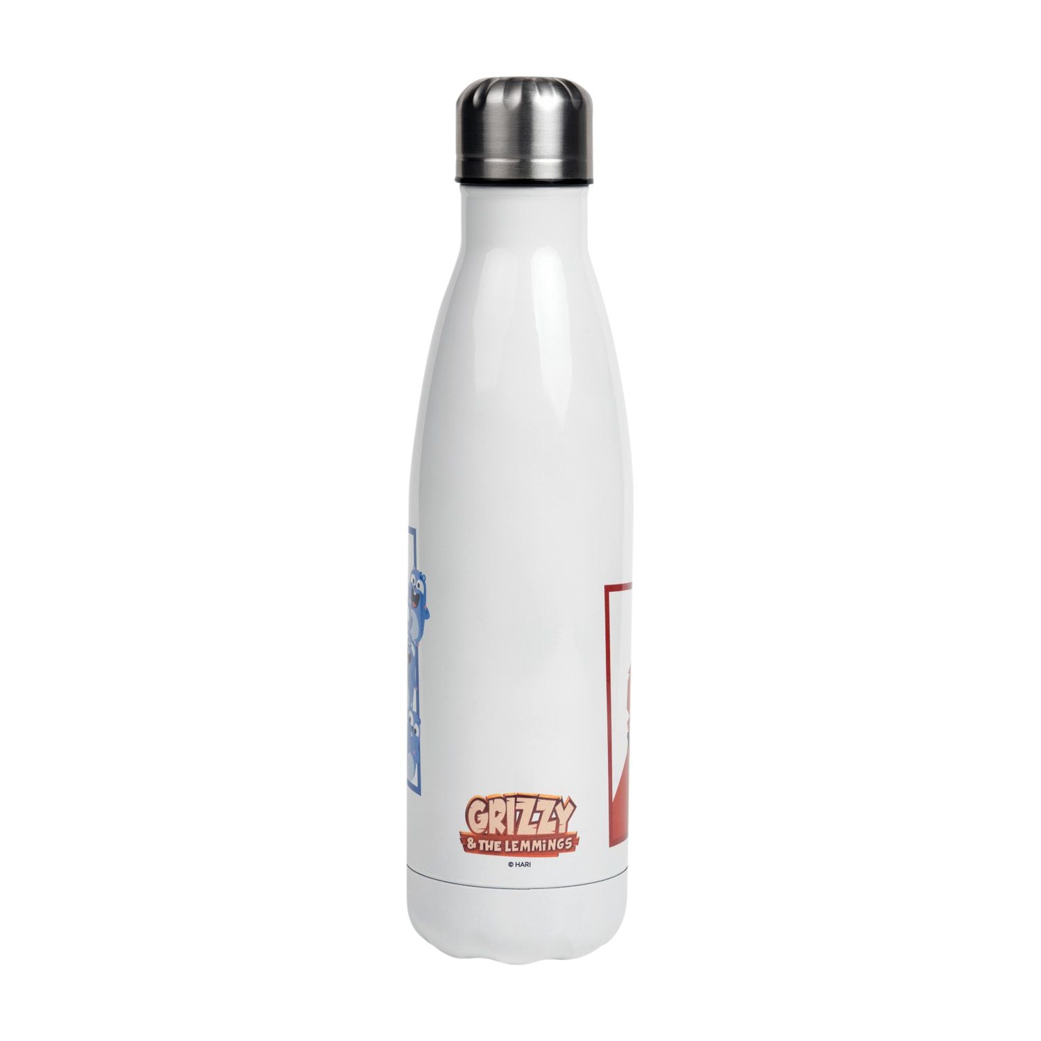 Grizzy ve Lemmingler - 500ML Çelik Su Matarası