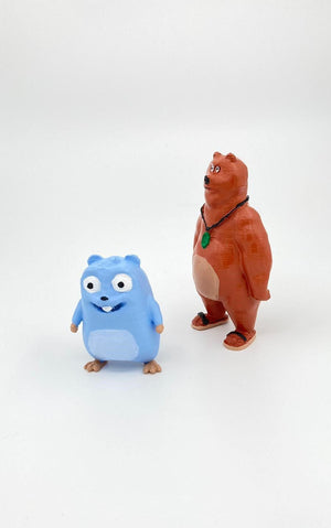 Grizzy ve Lemmingler Figür Oyuncakları - Tüm Seti İstiyorum