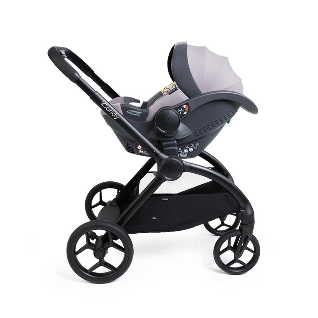 iCandy Core 2 Complete Travel Bundle with Cocoon 360 and Base-Travel Systems-Sandstone- | Natural Baby Shower