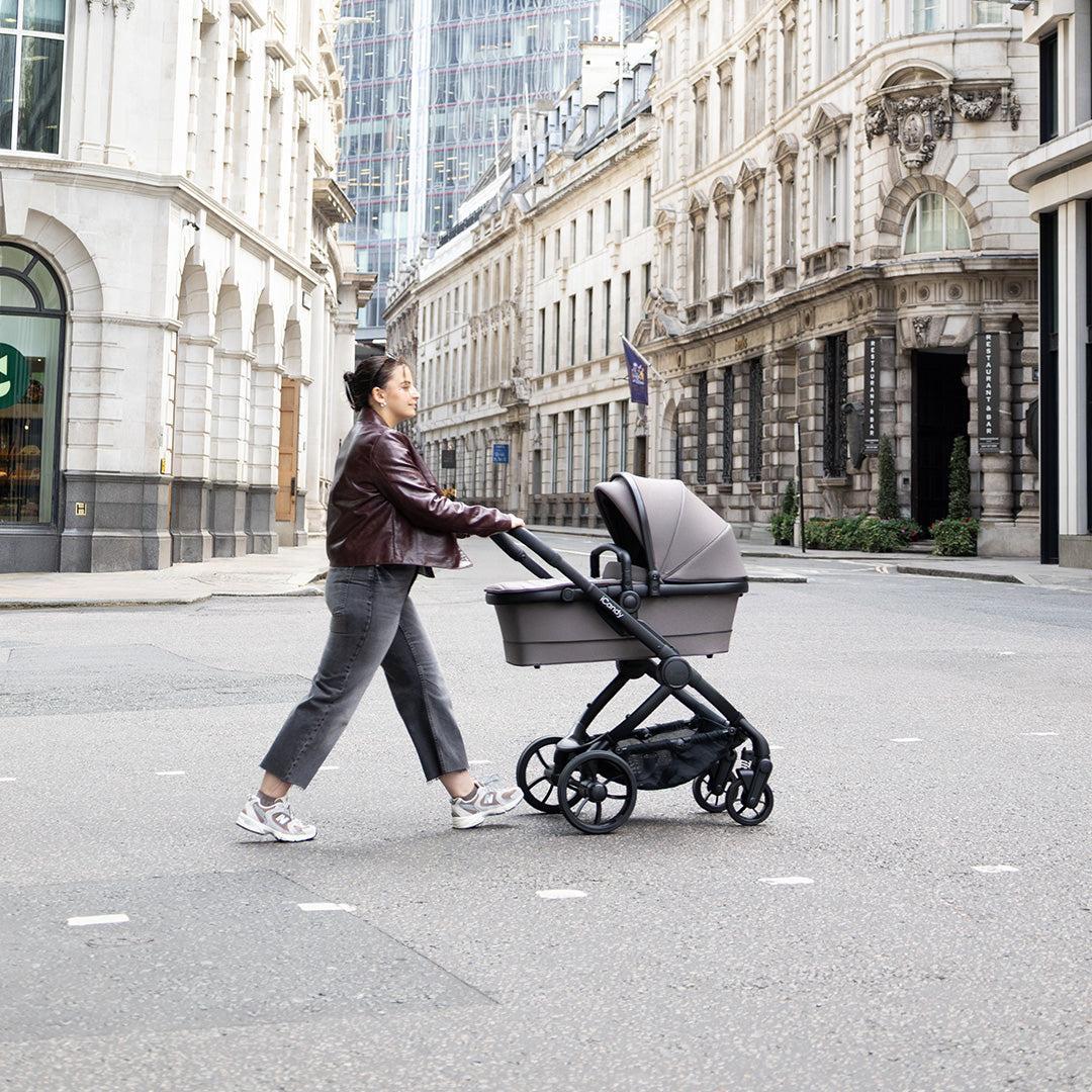 iCandy Peach 7 Pushchair & Carrycot - Porcini-Strollers-Porcini-One size | Natural Baby Shower