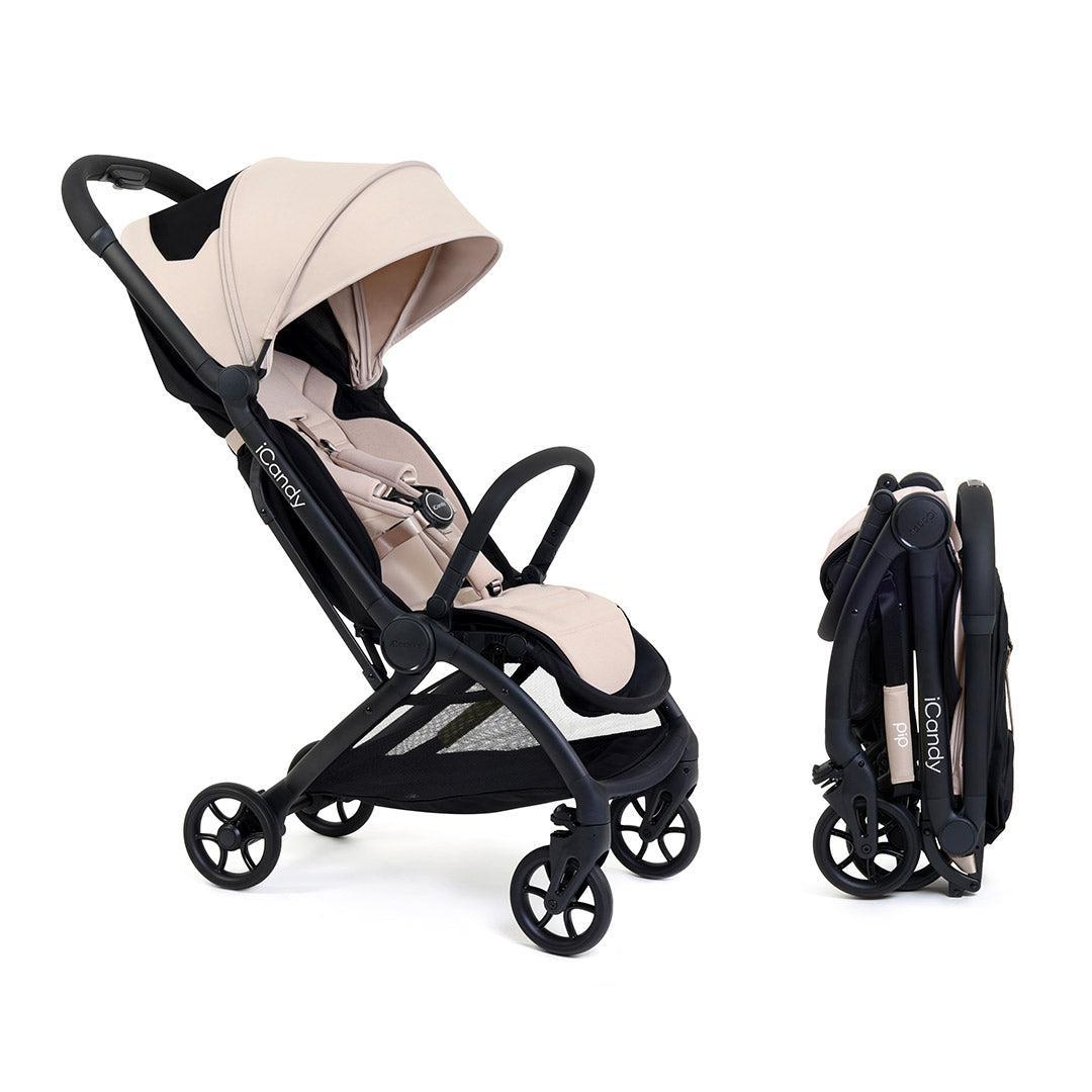 iCandy PIP Compact Pushchair - Latte-Strollers-Latte- | Natural Baby Shower