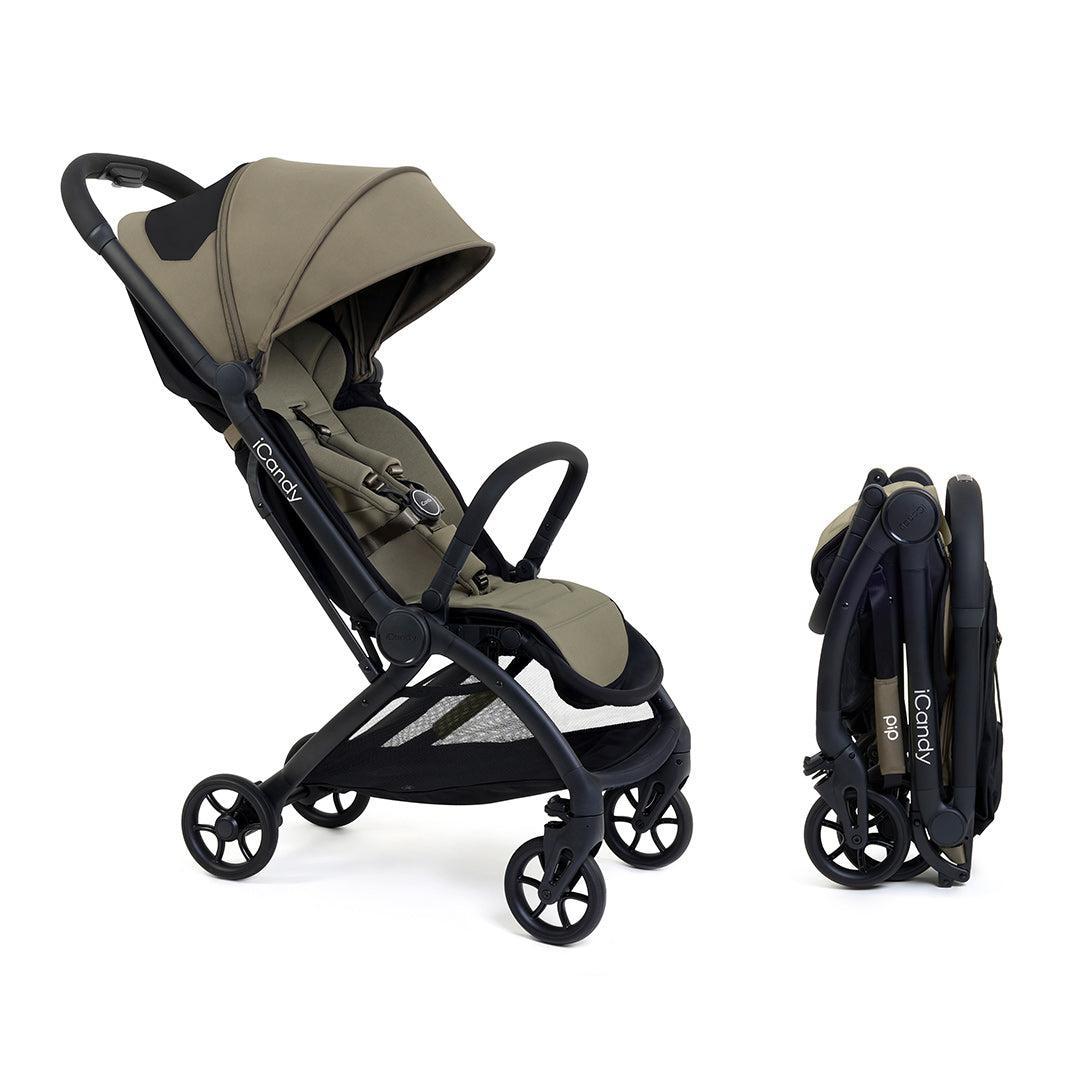 iCandy PIP Compact Pushchair - Sage-Strollers-Sage- | Natural Baby Shower
