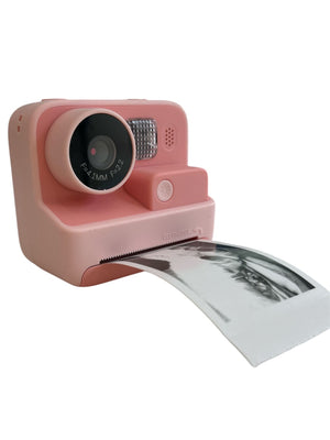 iPixi – Anında Baskı Dijital Fotoğraf ve Video Kamera Pembe