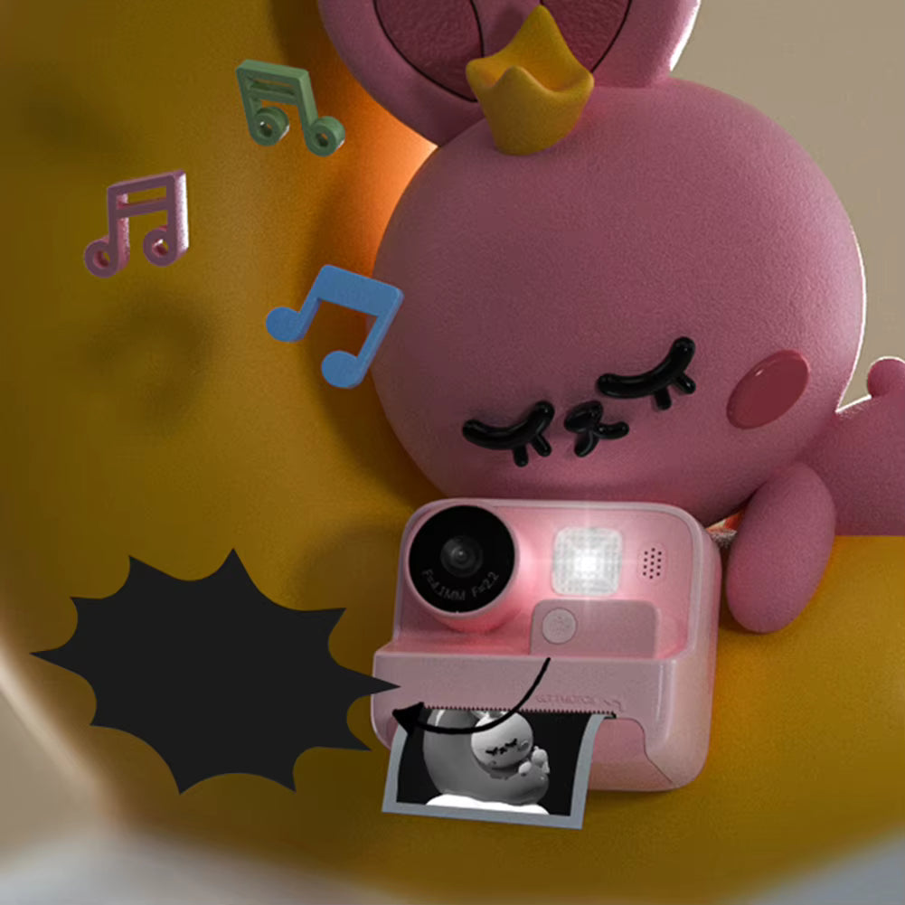 iPixi – كاميرا فيديو وصور رقمية بطباعة فورية وردي